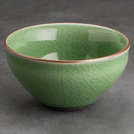 Пиала "Колотый лед" зеленый